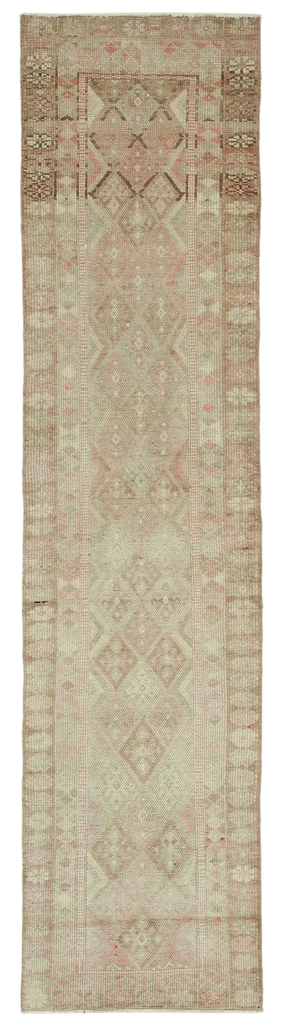 3x11 Beige Boho Runner Rugs - 32786