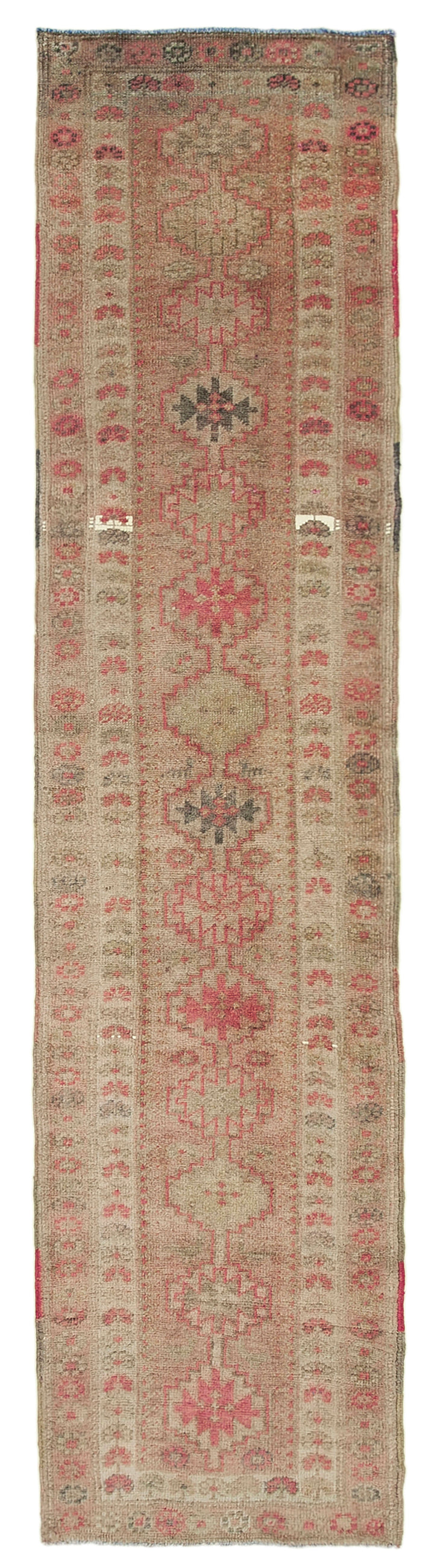 2x11 Beige Boho Runner Rugs - 32798
