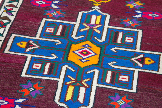 3x11 Multicolor Boho Runner Rugs - 32809