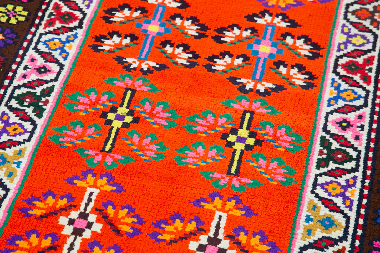 3x12 Multicolor Boho Runner Rugs - 32823