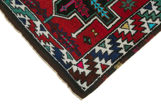 3x11 Red Boho Runner Rugs - 32865