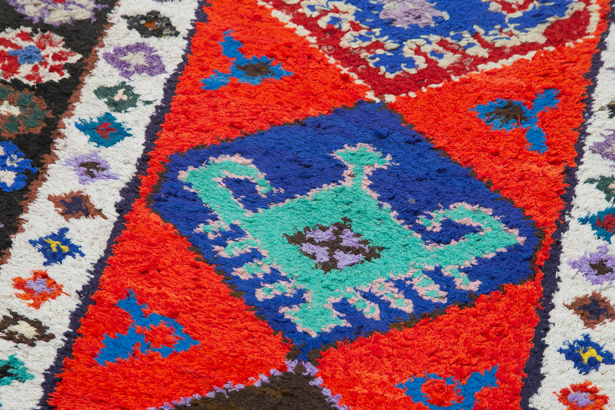 3x13 Red Boho Runner Rugs - 32871