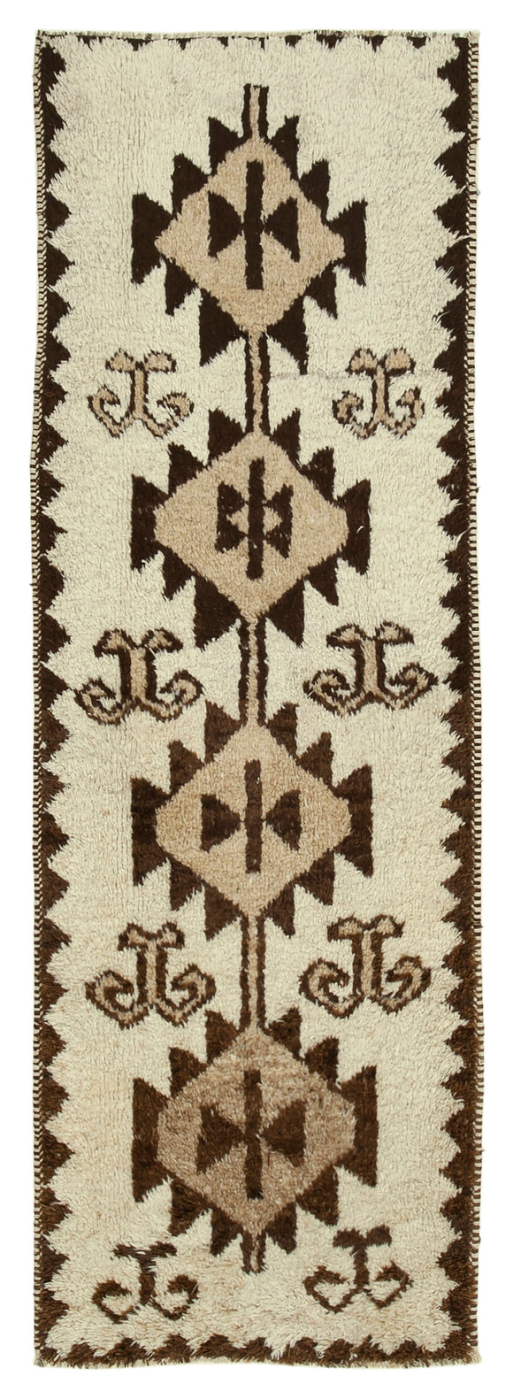 3x10 Beige Boho Runner Rugs - 32900