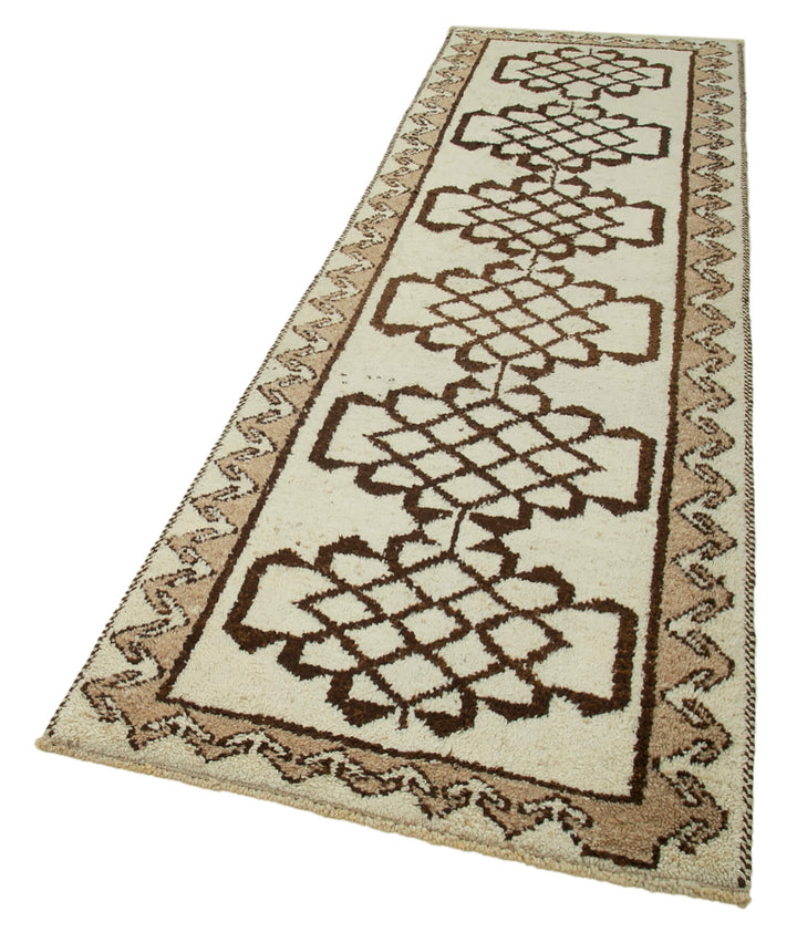3x11 Beige Boho Runner Rugs - 32908