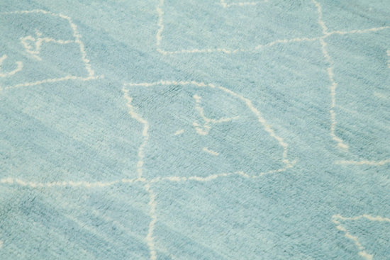 8x10 Blue Moroccan Rug - 32960