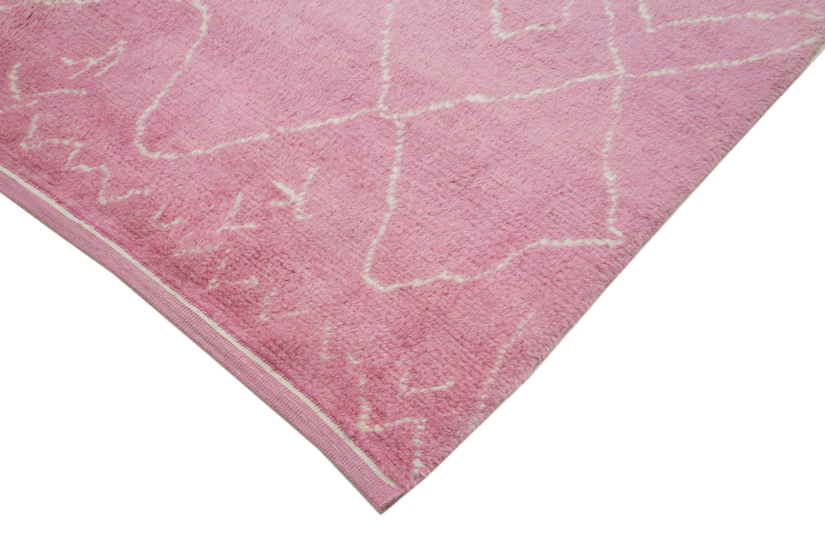 7x11 Pink Moroccan Rug - 32987