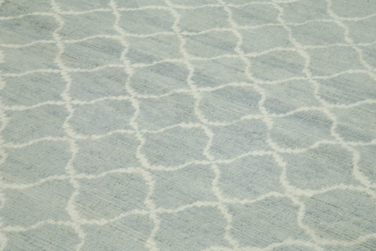 9x11 Blue Moroccan Rug - 32990