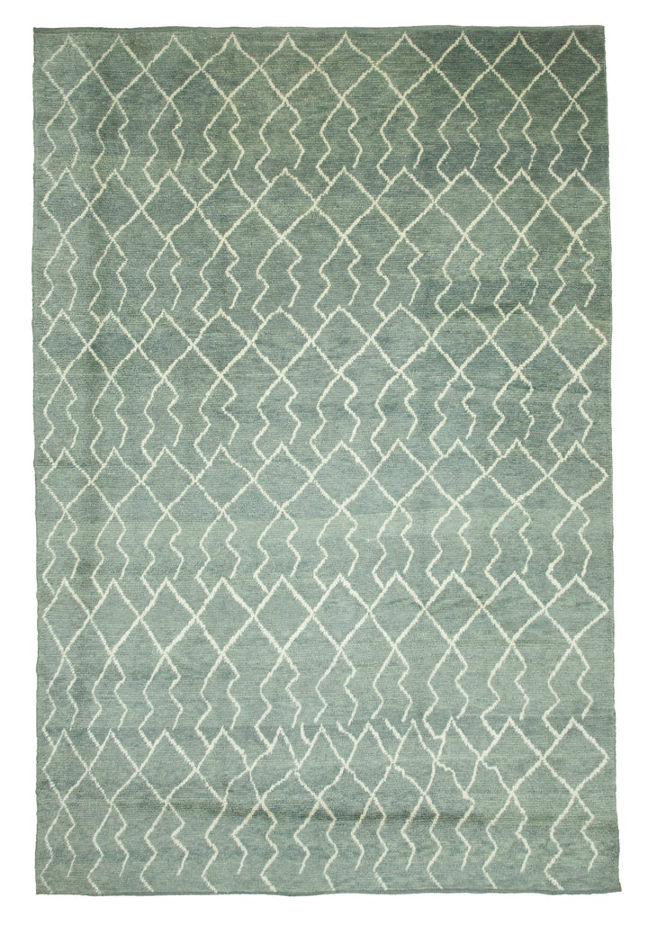 9x13 Grey Moroccan Rug - 32999