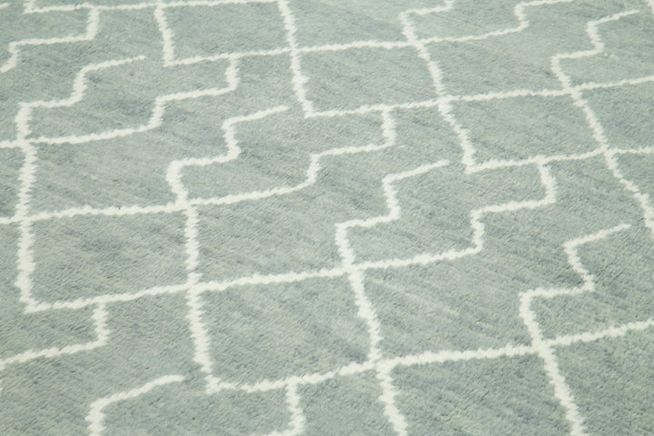 9x13 Grey Moroccan Rug - 32999