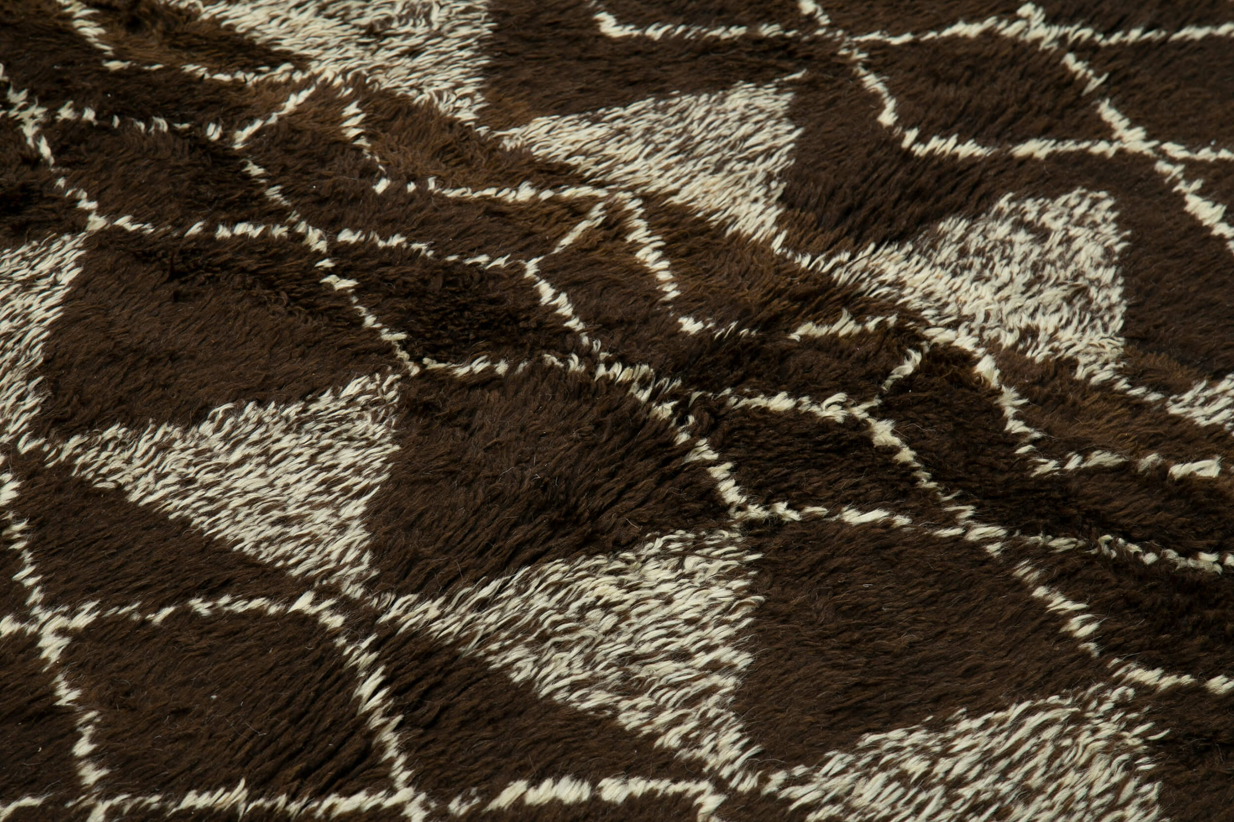 7x9 Brown Moroccan Rug - 33007
