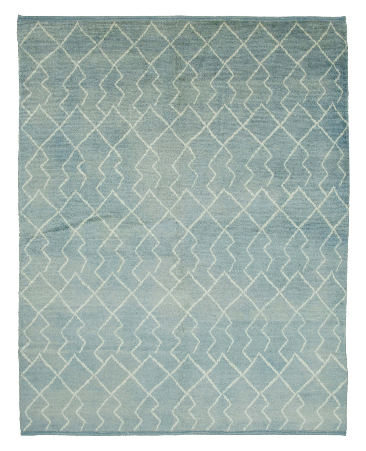 8x10 Blue Moroccan Rug - 33014