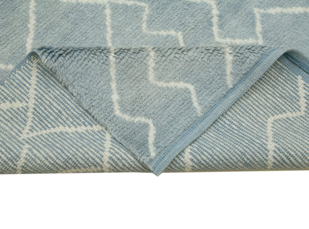 8x10 Blue Moroccan Rug - 33014