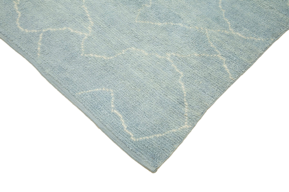 8x9 Blue Moroccan Rug - 33016