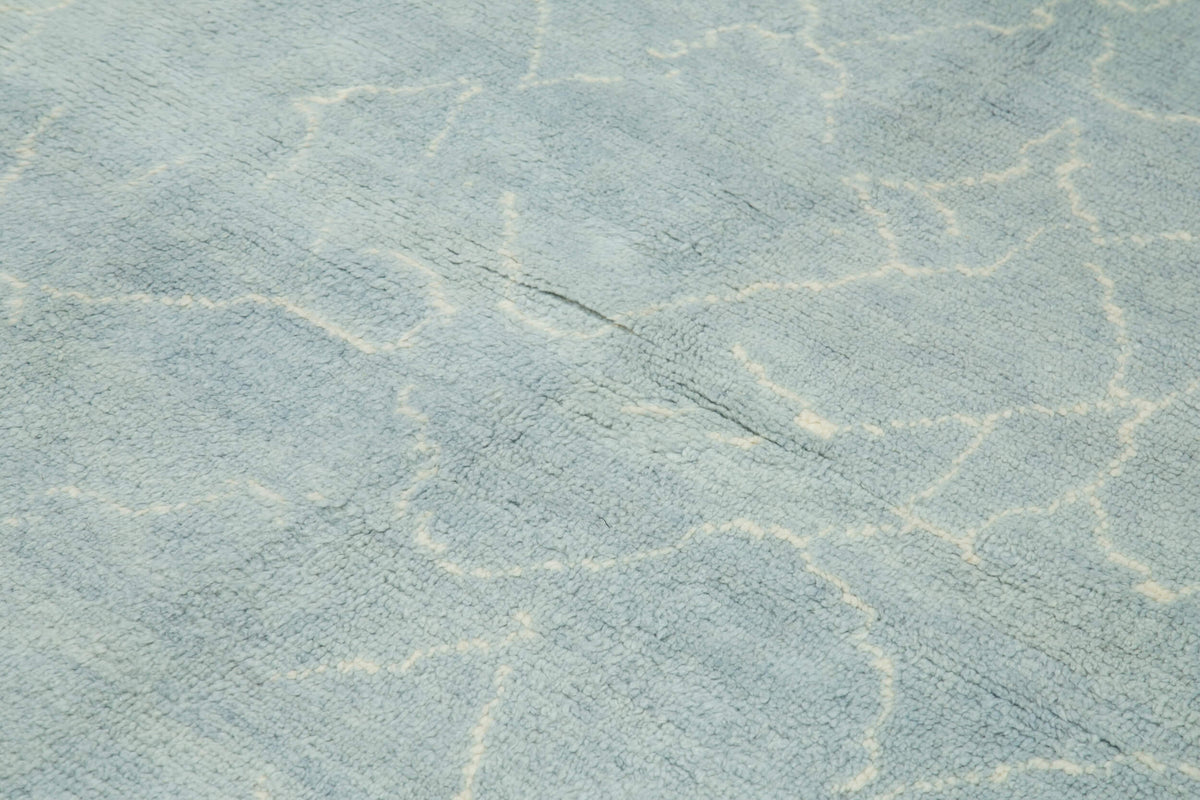 8x9 Blue Moroccan Rug - 33016