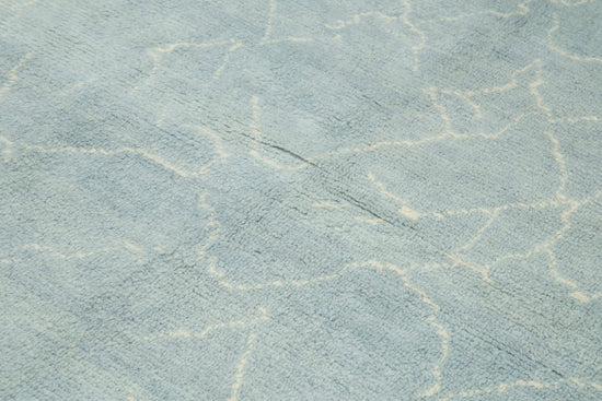 8x9 Blue Moroccan Rug - 33016