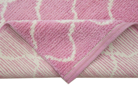 3x12 Pink Moroccan Runner Rug - 33035