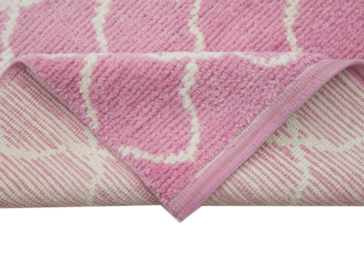 3x12 Pink Moroccan Runner Rug - 33035