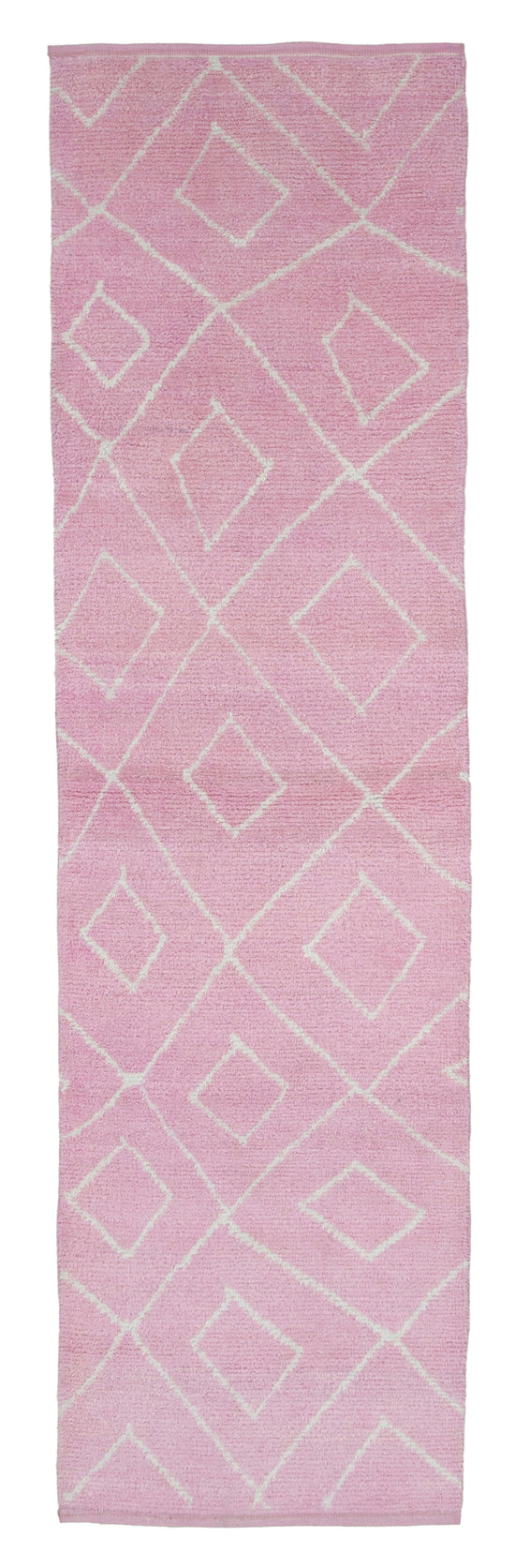 3x10 Pink Moroccan Runner Rug - 33039