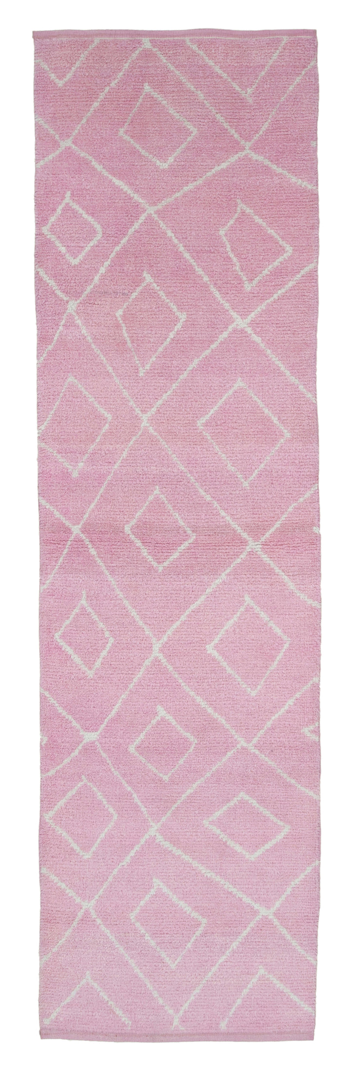 3x10 Pink Moroccan Runner Rug - 33039