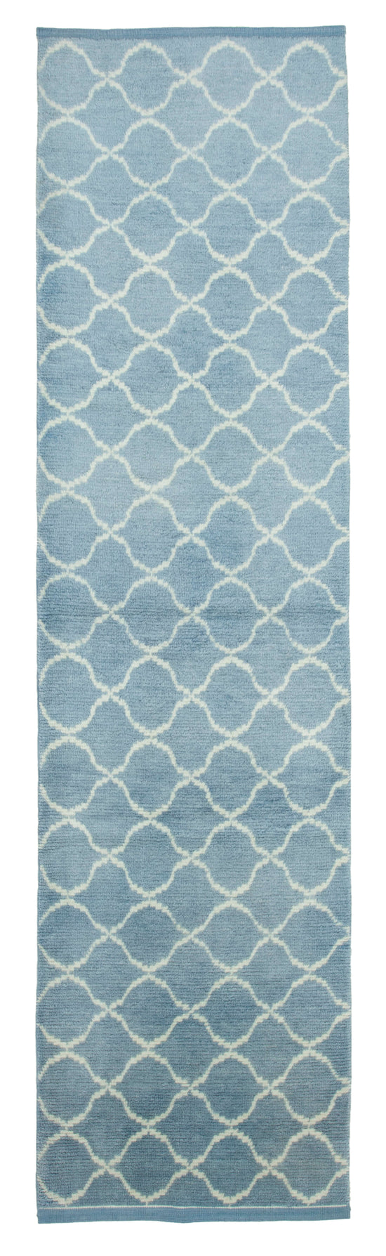 3x12 Blue Moroccan Runner Rug - 33043