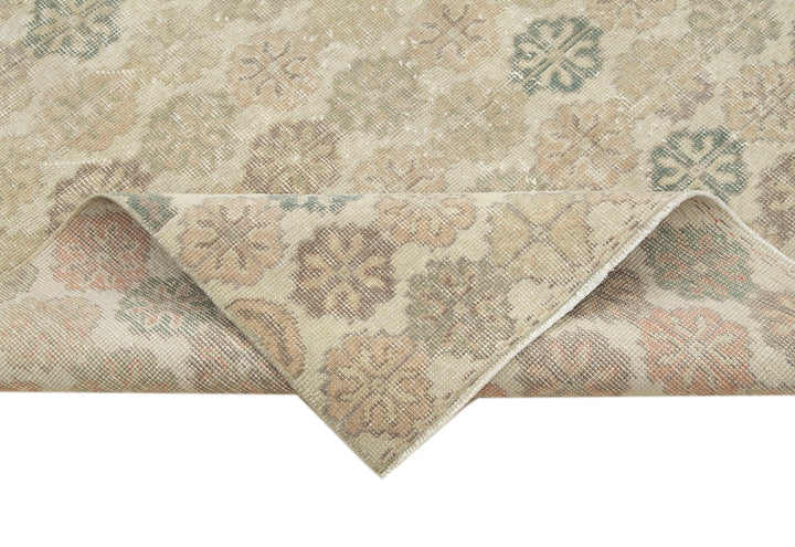 5x9 Beige Bohemian Rug  - 33048
