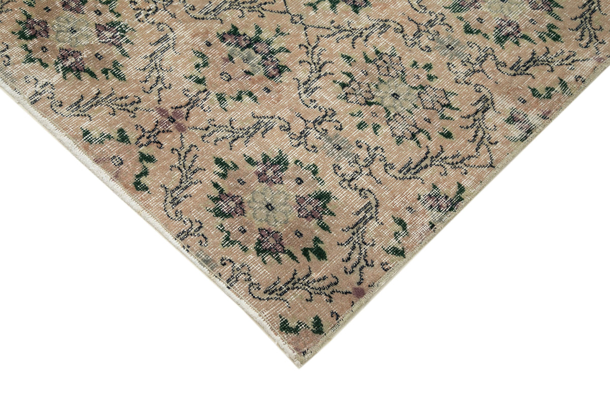 6x9 Orange Bohemian Rug  - 33054