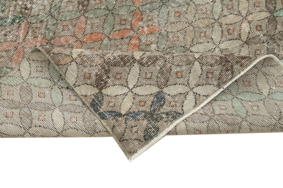 5x9 Brown Bohemian Rug  - 33055