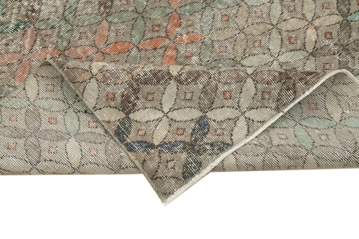 5x9 Brown Bohemian Rug  - 33055