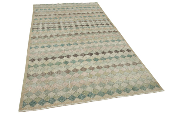 5x9 Multicolor Bohemian Rug  - 33057