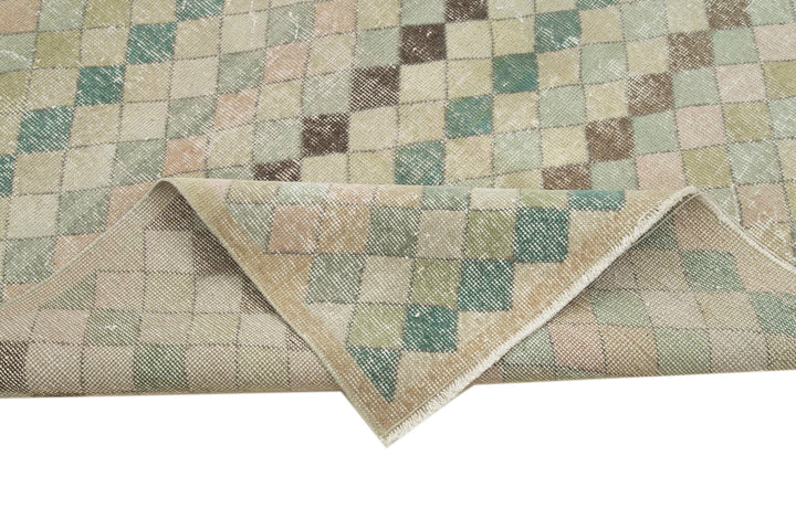 5x9 Multicolor Bohemian Rug  - 33057