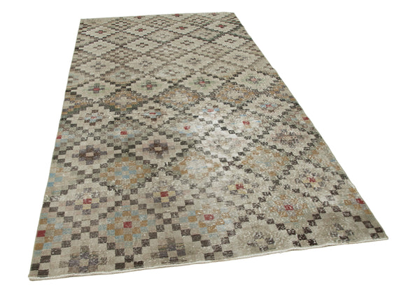 5x9 Multicolor Bohemian Rug  - 33060