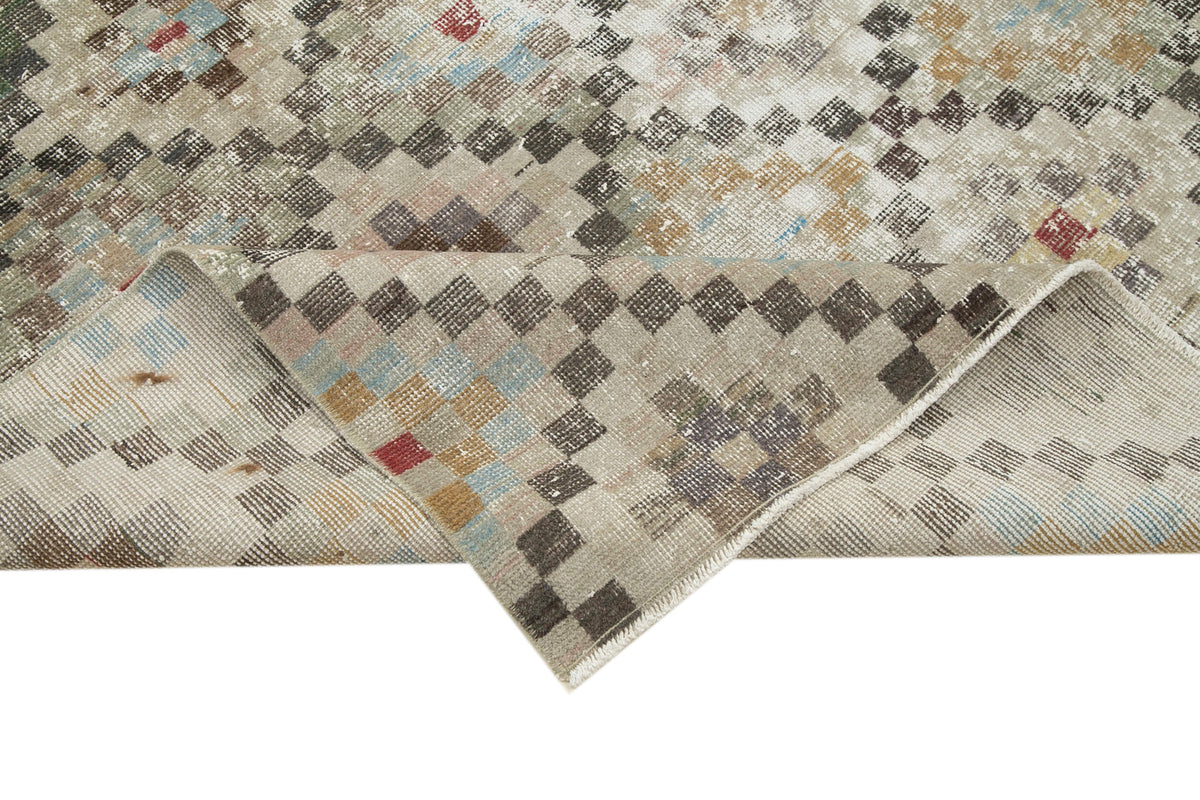5x9 Multicolor Bohemian Rug  - 33060
