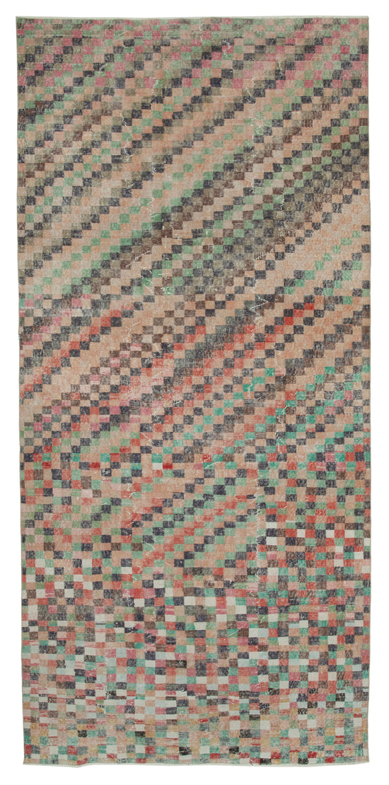 5x12 Multicolor Bohemian Rug  - 33062