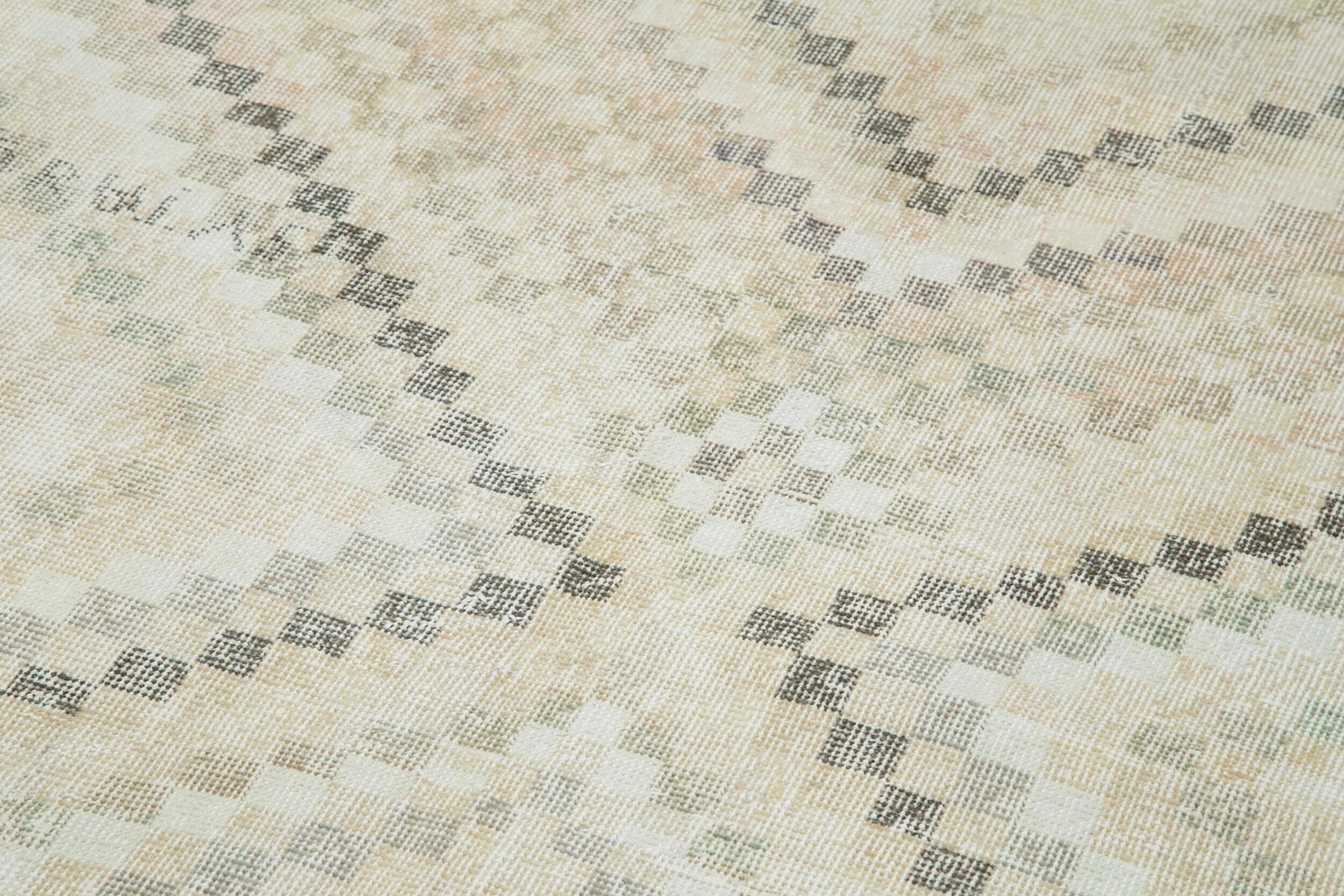 4x10 Beige Bohemian Runner Rug - 33066