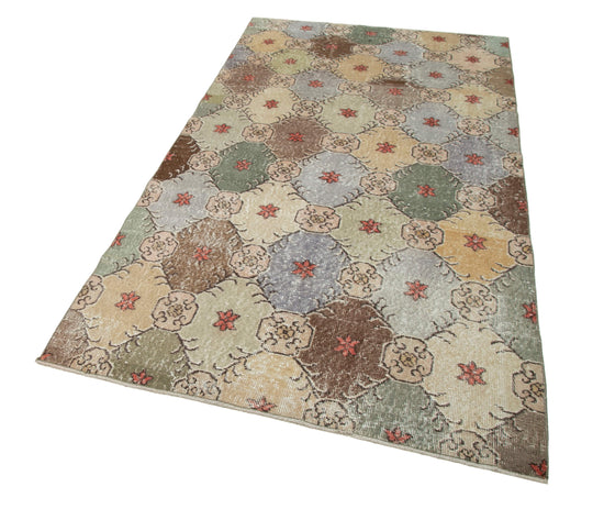 4x8 Multicolor Bohemian Rug  - 33067
