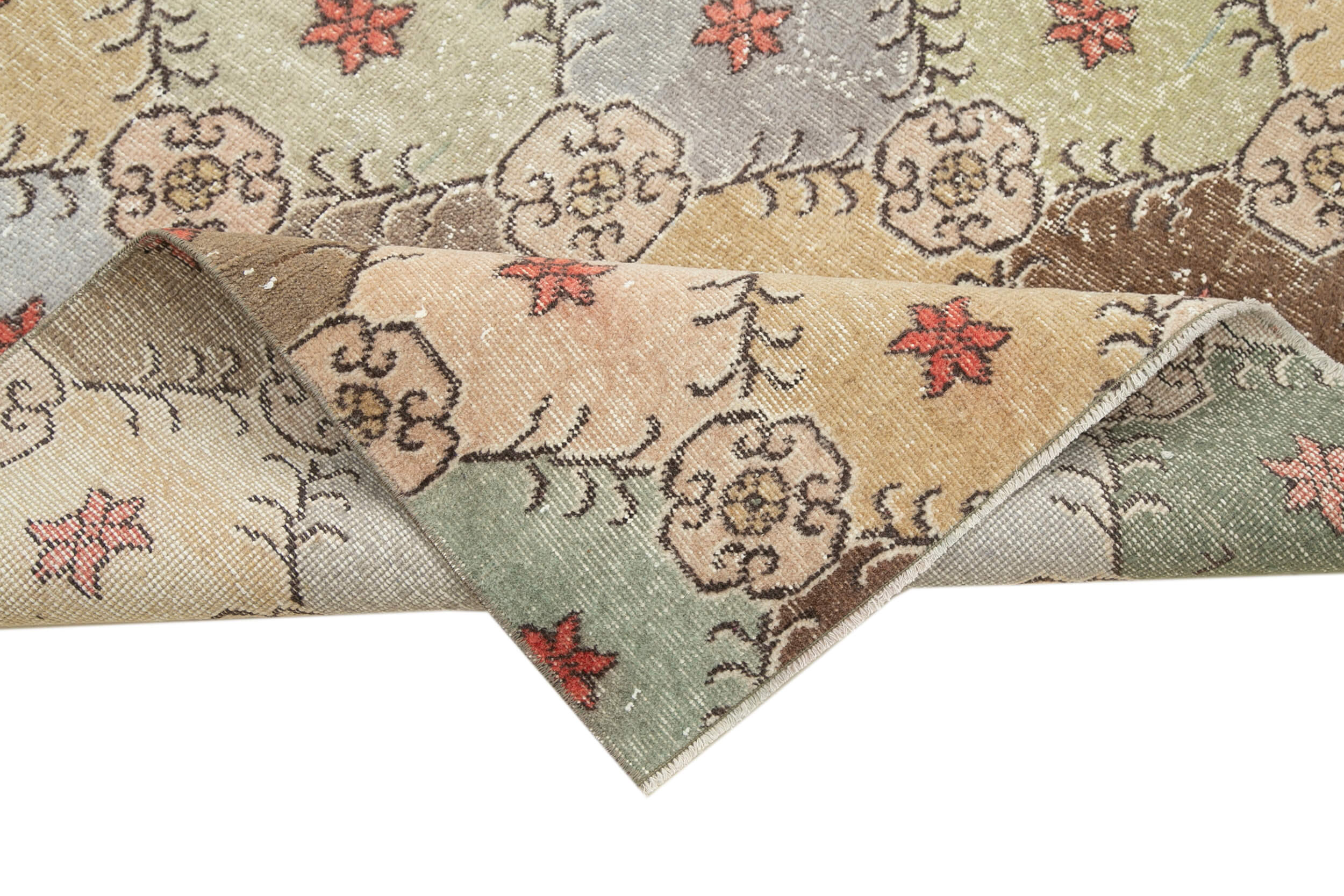 4x8 Multicolor Bohemian Rug  - 33067