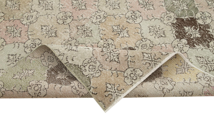 5x9 Multicolor Bohemian Rug  - 33072