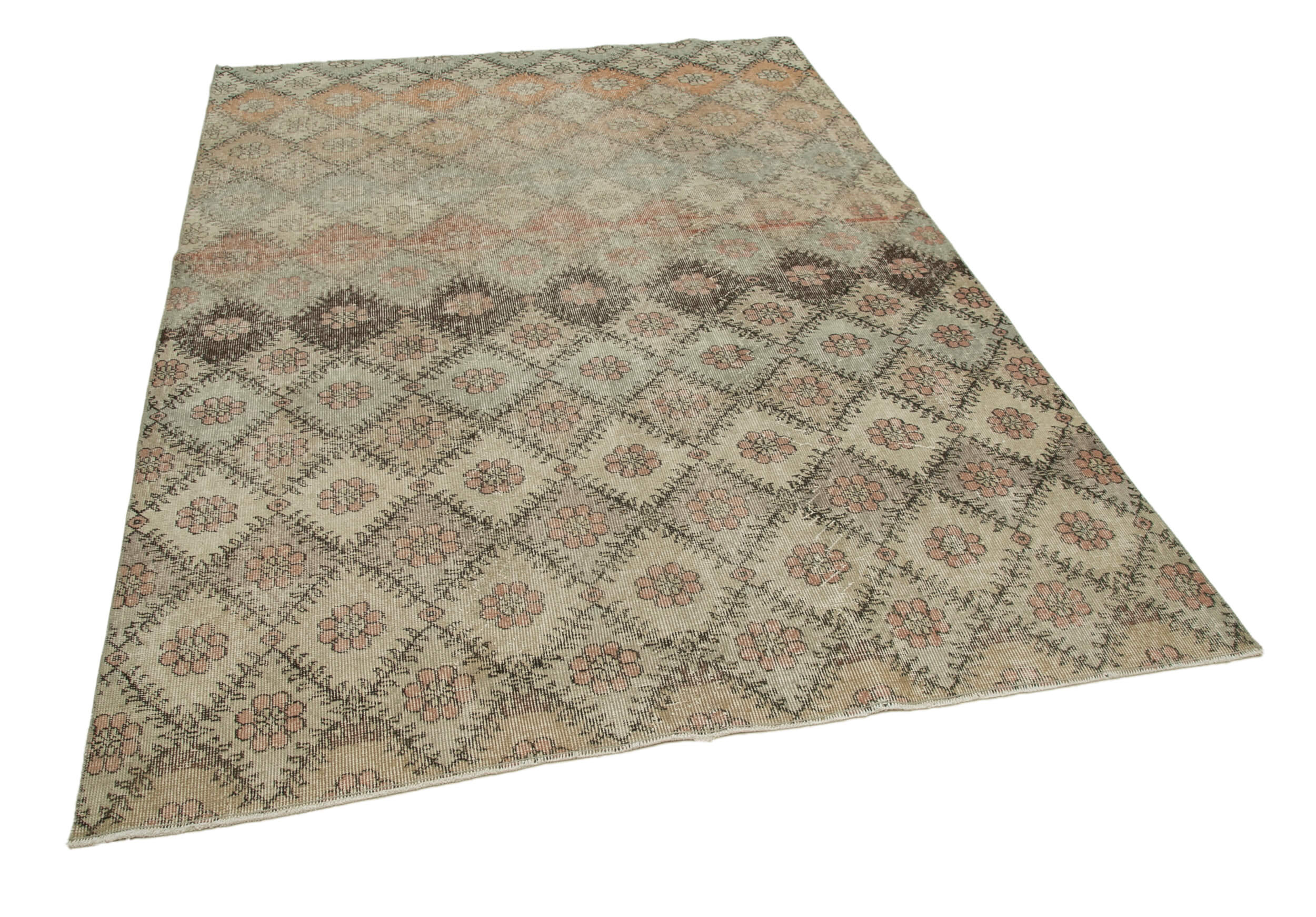 6x9 Multicolor Bohemian Rug  - 33073