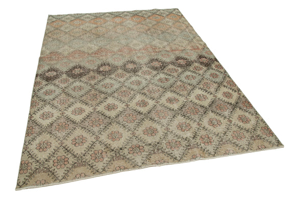 6x9 Multicolor Bohemian Rug  - 33073