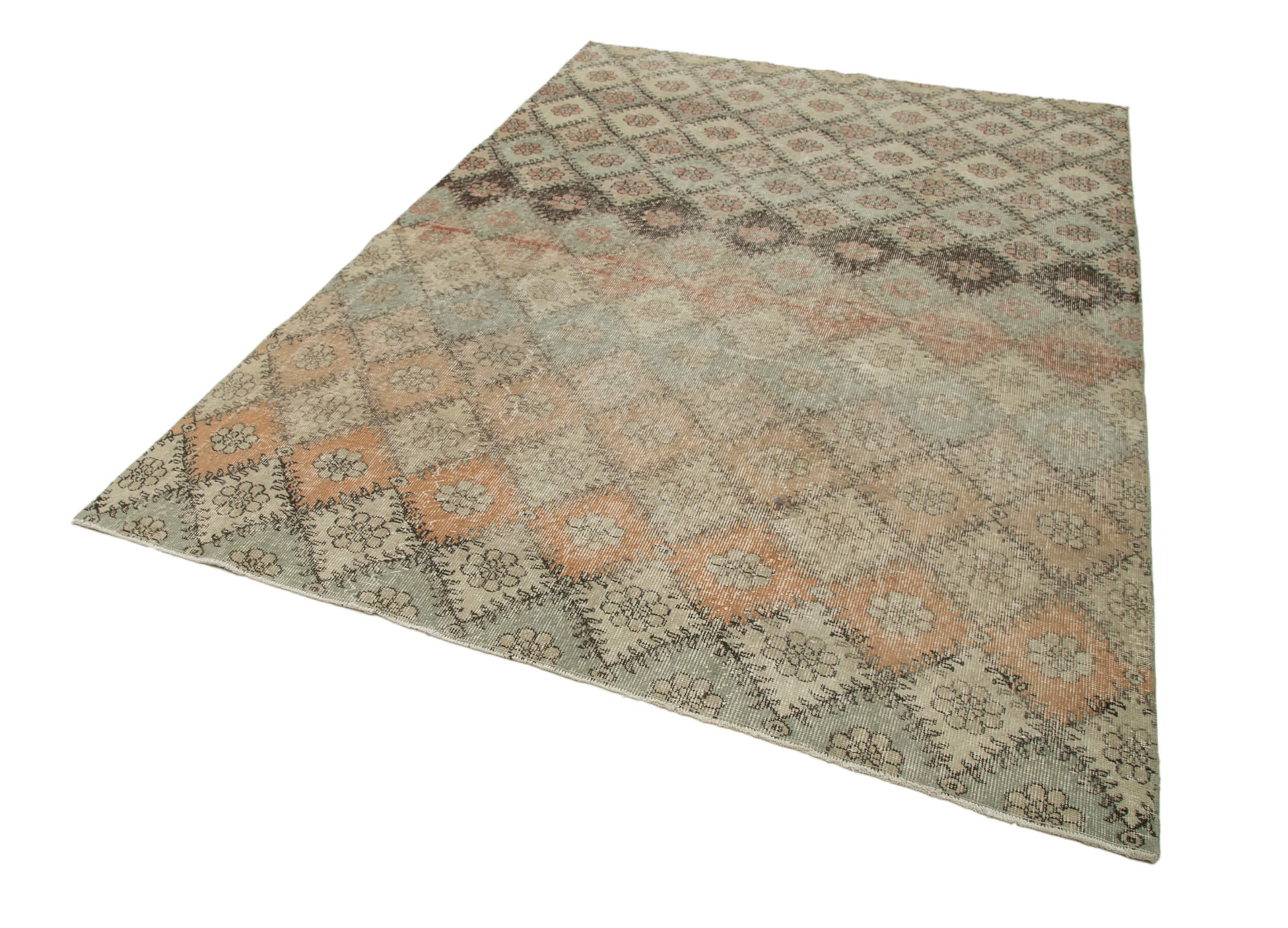 6x9 Multicolor Bohemian Rug  - 33073
