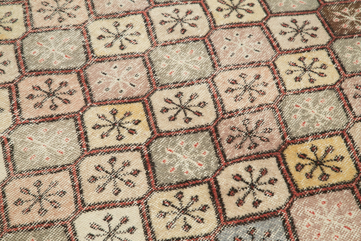 6x9 Multicolor Bohemian Rug  - 33083