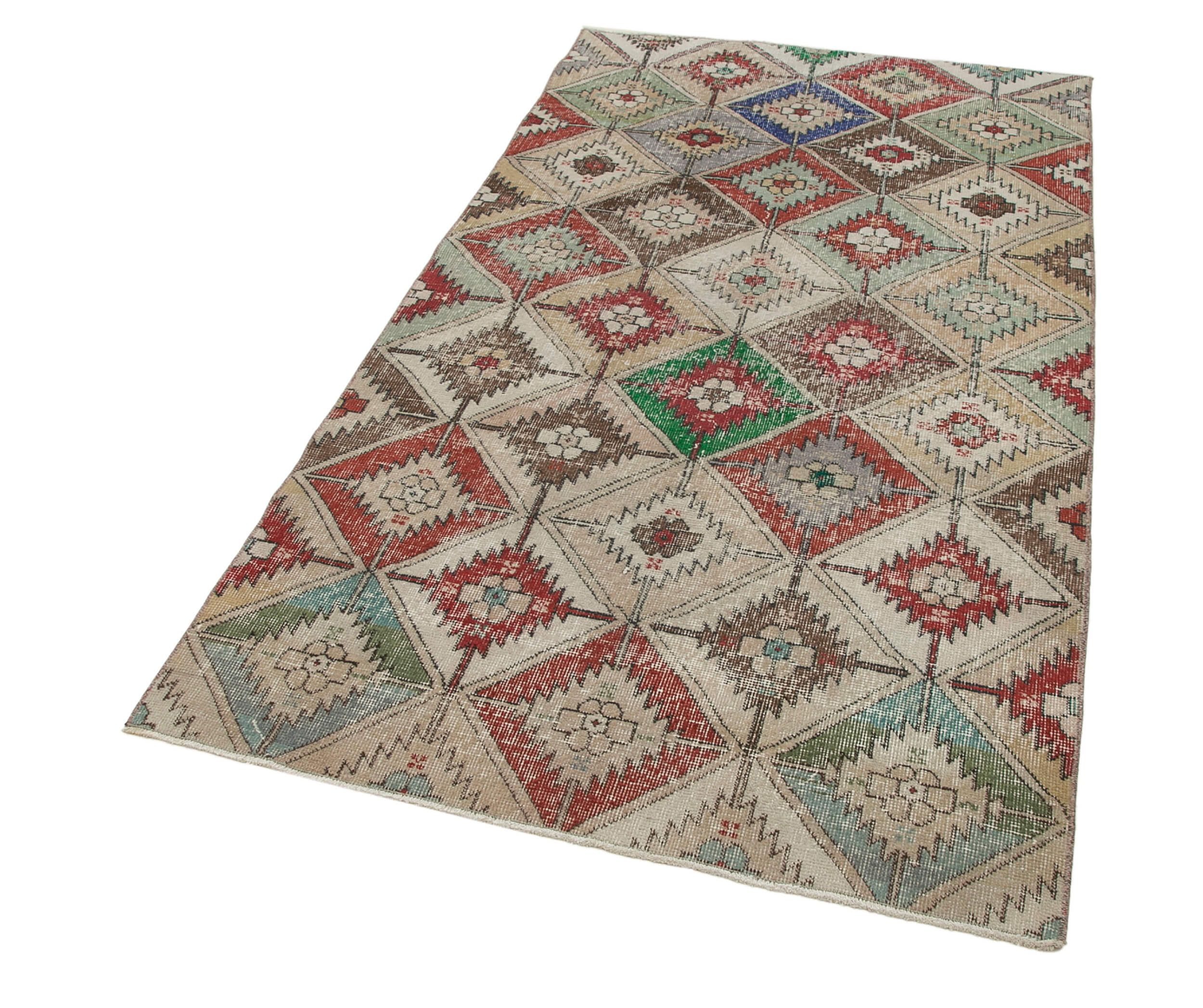 4x7 Multicolor Boho Rug - 33090