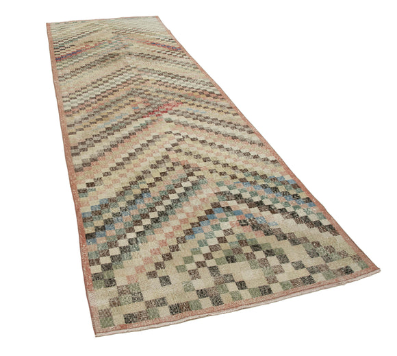 4x12 Multicolor Bohemian Runner Rug - 33097