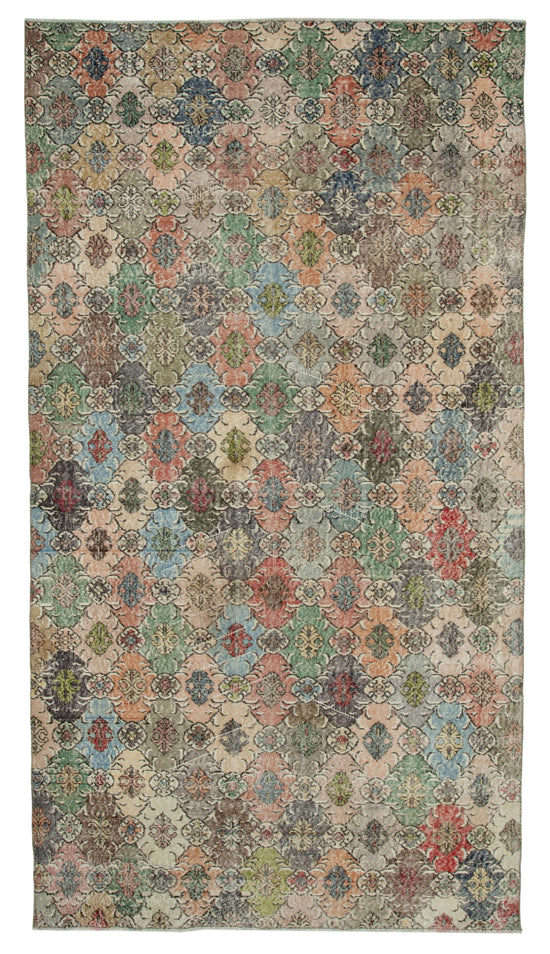 6x11 Multicolor Bohemian Rug  - 33105
