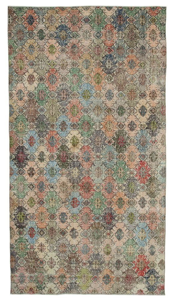 6x11 Multicolor Bohemian Rug  - 33105