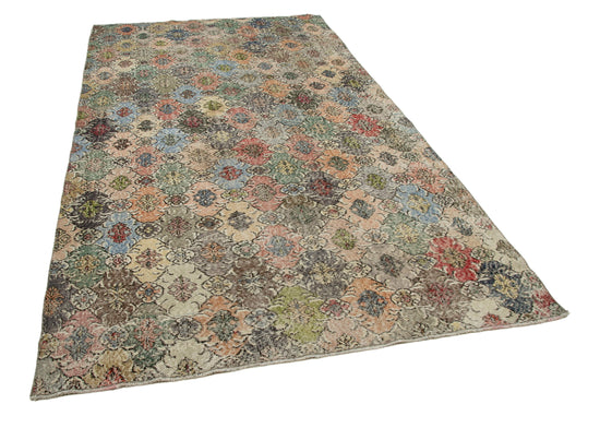 6x11 Multicolor Bohemian Rug  - 33105