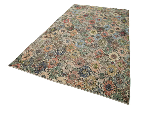 6x11 Multicolor Bohemian Rug  - 33105