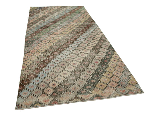 5x10 Multicolor Bohemian Runner Rug - 33106