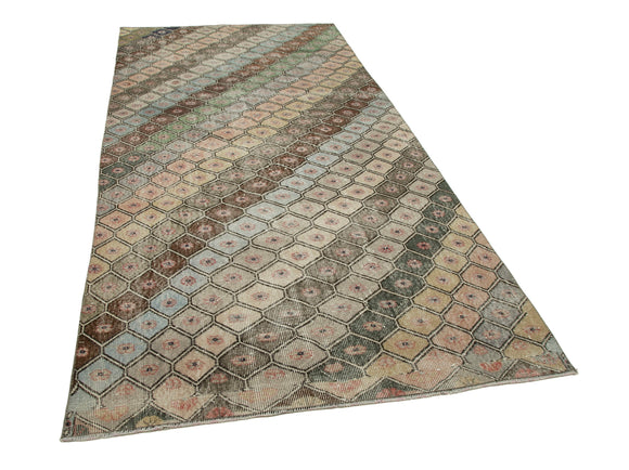 5x10 Multicolor Bohemian Runner Rug - 33106