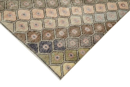 5x10 Multicolor Bohemian Runner Rug - 33106